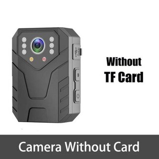 풀 HD 적외선 야간 투시경 바디 착용 카메라 경찰 경비원 비디오 녹음기 2 인치 화면 4K 미니 바디 카메라 1080P, 1) Only Camera, 1개