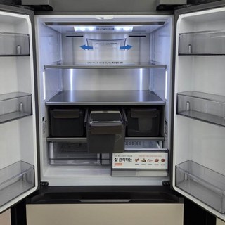 삼성 스텐드형 양문형 김치냉장고 정품 안심 김치통 10.9L 3개 세트 (모델: S-109S03, RQ48, RQ49, RQ58) rq33c741101