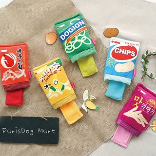 패리스독 마트스낵 포켓토이 디자인 색상 랜덤, 1개