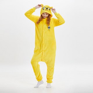 YELLOW 동물 수면잠옷
