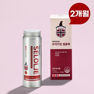 [약국용] Norway Seal (물개) Oil 오메가3 SELOLJE, 1개, 120정