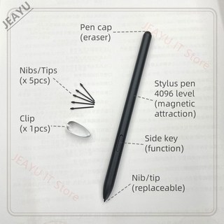 BOOX 스타일러스 펜 BOOX Go10.3 TAB X TAB 울트라 노트 4 노바 에어 2 노바 시리즈 노트 시리즈용 빅 펜, 02 Stylus and tipsx5pcs