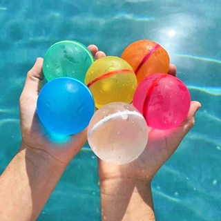 KC인증 재사용가능 마그네틱 물풍선 파우치 세트 자석 물놀이 공 6개 혼합 7cm 상품 이미지