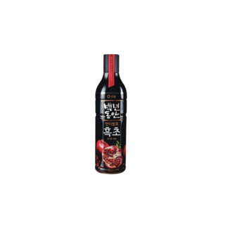 샘표 백년동안 흑초 산수유석류 900ml, 2개