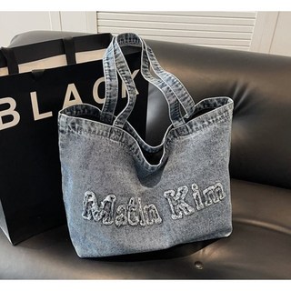 마뗑 연청가방 봄 에코백 청가방 데님숄더백 봄맞이가방