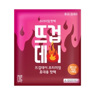 알뜰공식 뜨겁데이 휴대용 흔드는 핫팩 45g, 100개