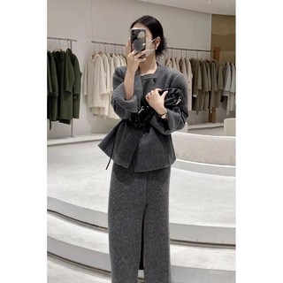 이부진 투피스 자켓 스커트 세트