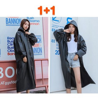 R 레인코트 1+1 보급형 EVA 남여공용 방수 휴대용 비옷 우비