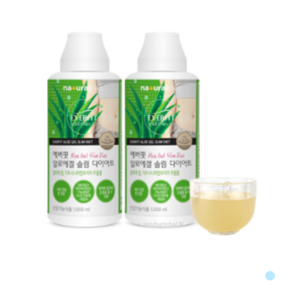 에버핏 알로에겔 가르시니아 음료 1000mlX2, 1L, 2개