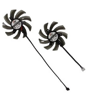 (국내배송) 이엠텍 GTX1660 Ti RTX2060 2070 호환 그래픽 비디오 카드 쿨러 쿨링팬 2PCS / SET, RTX2060 2070 2070TI