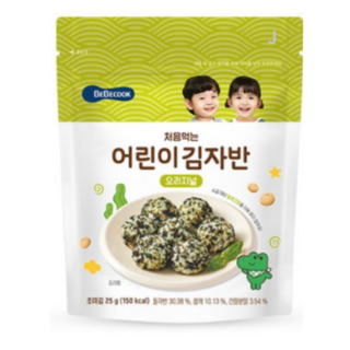 베베쿡 처음 먹는 어린이 김자반 5p, 베이직 오리지널