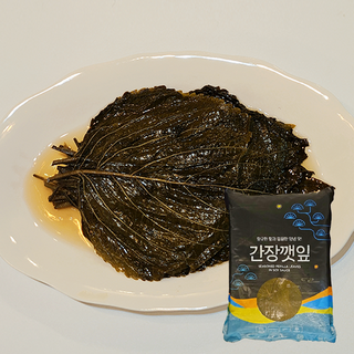 [맛찬]착한식품 간장깻잎 업소용 대용량, 1개, 4kg