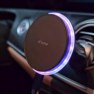 시홈 차량용 맥세이프 15W 고속 무선 충전기