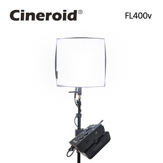 Cineroid 시네로이드 FL400v - 3s / FL400v Full 3 set (V마운트 일체형 DMX버젼)3개들이 가방, 3개