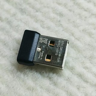 로지텍 MK470 무선 경량 키보드 및 마우스용 USB 동글 리시버 어댑터, 1개