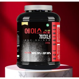 에이스게이너 헬스근육 강화 유청단백질 WPC 보충제파우더 초코맛, 3kg, 1개