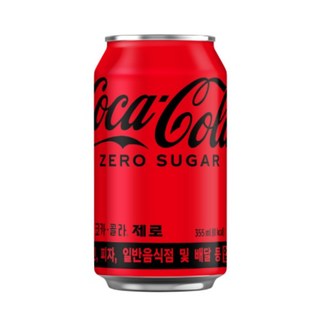 뚱캔 코카콜라 제로 355ml