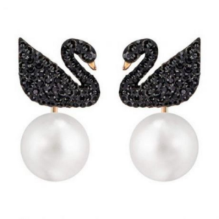 스와로브스키 SWAROVSKI Iconic Swan 이어링 5193949