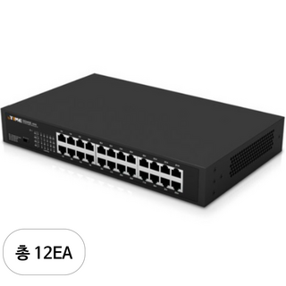 ipTIME 기가비트 스위칭허브, SG24SE-mini, 12개