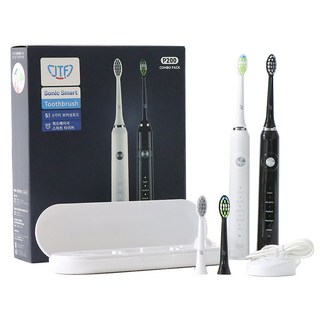 JTF P200 음파 전동 칫솔 무선충전 IPX7 완전방수 5가지 사용자모드 P200 콤보팩 상품 이미지