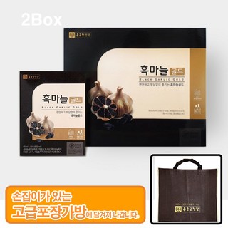 종근당건강 흑마늘 골드 60포 고급포장가방 선물용, 4.8L, 1박스