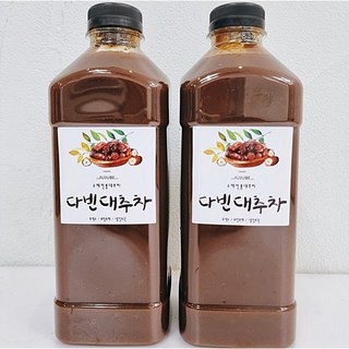 다빈수제청 카페수제대추차 970ml, 4개입, 1박스