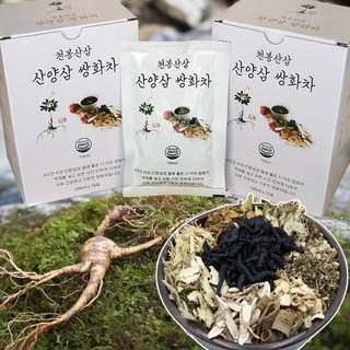 천봉산삼 산양삼 쌍화차, 1개, 1L, 10개입