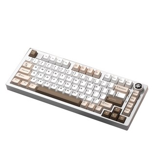 LEOBOG Hi75C/Hi75Cpro 유무선 객체화 기계식 키보드 PP/FR4고정판 가스켓구조 RGB라이트, 제조사축, Baili Sweet-3모드 송석축 FR4고정판