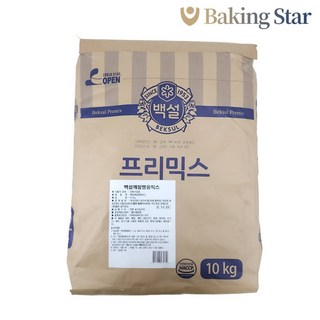 백설 깨찰빵 프리믹스 10kg 깨찰빵만들기 깨찰믹스, 1개