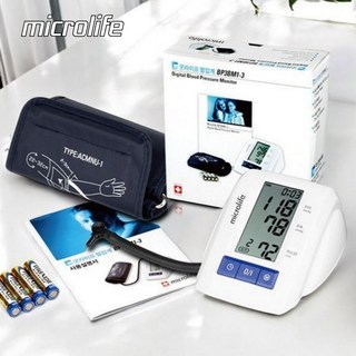 리빙솔루션 마이크로라이프 인공지능 전자 혈압계, 1개, BP3BM1-3