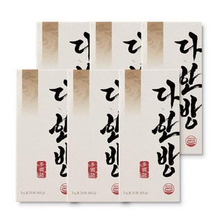 공식 다한방, 6박스, 63g