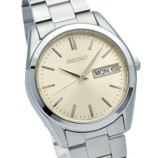 세이코 셀렉션 쿼츠 메탈 시계 SBTH007 샴페인 골드