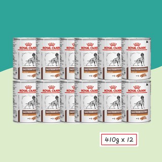 )당일발송( 로얄캐닌 독 가스트로인테스티널 로우팻 캔 410g 강아지 위장질환 처방식사료, 12개, 닭