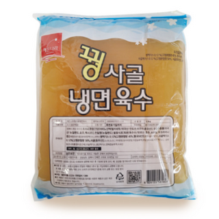 해든나라 꿩 사골 냉면 육수 3.5kg 벌크형, 4개, 3.4kg