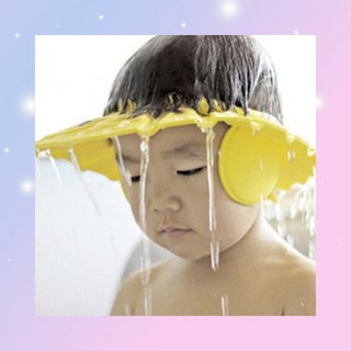 샤워용 헤어캡 샴푸 린스 목욕 머리보호 물튀김방지 욕실 아기