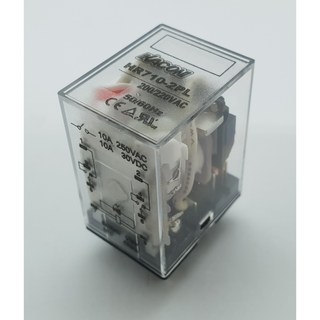 HR710-2PL KACON 8핀 AC220V DC12V DC24V LED 릴레이 – 1개 8핀 릴레이