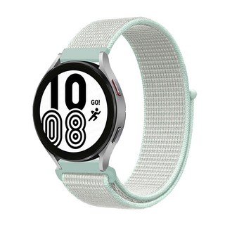 사라밴드 갤럭시워치 나일론 벨크로 스트랩 착용 사진