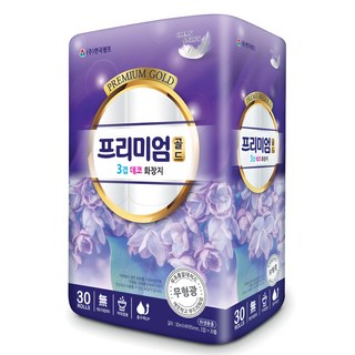 프리미엄골드 3겹 고급롤화장지