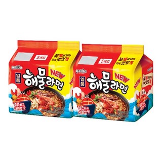 팔도일품 해물라면 115g, 10개