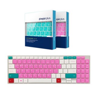 카라스 삼성전자 갤럭시북2 프로 S.E NT950XGQ 15.6인치 한영 자판 키보드커버 키스킨, B-Type(NT950XGQ), 마카롱-핑크, 1개