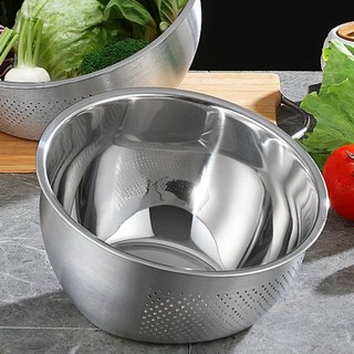 22.5cm 스텐레스 야채 물 빠짐 다용도 채반, 본상품선택_WFHAIZT, 1개
