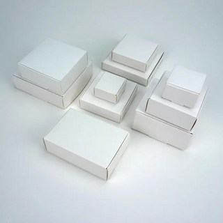 크래프트 포장 판지 축제 파티 선물 상자 비누 크기 지원 로트, A. other, 가. 37x37x20mm, 2. WHITE, 1개