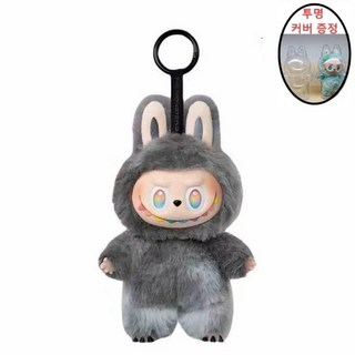 [중국 팝마트 직송] 팝마트 라부부인형 LABUBU 3세대 하이라이트 시리즈 색상 지정(7종 택1)+투명 커버 증정, 그레이(ID), 1개