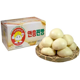 국산팥100% 수제 안흥찐빵 찐빵(20개X1박스), 1개, 50g