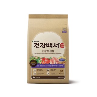 건강백서 강아지 기능성 사료, 뼈/관절강화, 10.2kg, 1개