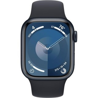 Apple Watch 시리즈 9 GPS 41mm - 미드나잇 스포츠 밴드 S/M이 포함된 알루미늄 케이스프리미엄 리뉴얼
