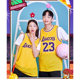 레이커스 옐로우 농구 나시 상품 이미지
