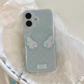 애플데이즈 블루 도트윙 아이폰케이스