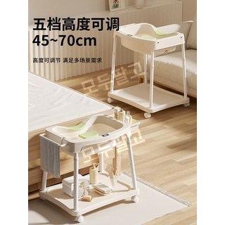간이샴푸대 환자 장애인 노인 침대 누워서 머리 감기 세면대 이동식 세발기, 1.버파우더 저장탱크 순환펌프 배수관세트, 1개