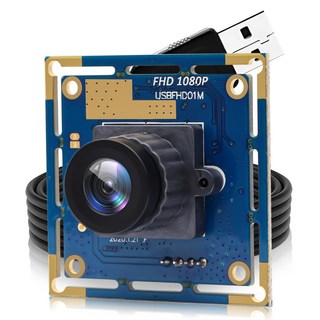 1080P 풀 HD USB 카메라 모듈 2.1mm 광각 렌즈 2MP CMOS OV2710 웹캠 (로봇 ATM 키오스크용), 03 usb camera module